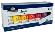 Farby i media malarskie - Royal Langnickel Royal i Lang Nickel farba akrylowa, 75 ML, 12 sztuk ACR75-12 - miniaturka - grafika 1