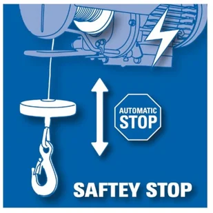 Einhell BLUE Wciągarka linowa BT-EH 500 2255530 - Wciągarki - miniaturka - grafika 9