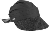 Czapki męskie - Seeberger Daszek Przeciwsłoneczny Ansali by czarny, One Size - miniaturka - grafika 1
