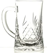 Kryształy - Crystaljulia Kufel do piwa kryształowy z wolnym polem pod grawer 05966) 05966 - miniaturka - grafika 1