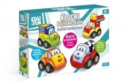 Artyk Edu&Fun zestaw 4 autek X-EF-ZA0052 - Klocki - miniaturka - grafika 2
