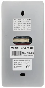 atlo KONTROLER DOSTĘPU Z ROZPOZNAWANIEM TWARZY + CZYTNIK ATLO-FR-601 ATLO-FR-601 - Kontrola dostępu - miniaturka - grafika 4