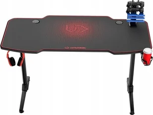 Ultradesk FRAG czerwony - Biurka gamingowe - miniaturka - grafika 2