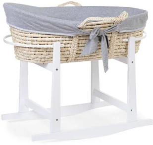 Childhome Bujany stojak do kosza Mojżesza Biały RSMBWH2 - Łóżeczka i kojce - miniaturka - grafika 4