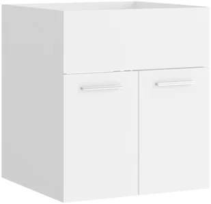 VidaXL Lumarko Zestaw mebli łazienkowych, biały, płyta wiórowa! 3071684 VidaXL - Meble łazienkowe - miniaturka - grafika 8