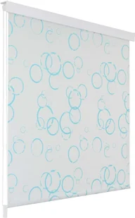vidaXL Roleta prysznicowa 160 x 240 cm, wzór w bąbelki - Rolety - miniaturka - grafika 2