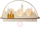 Świeczniki - Saico Świecznik LED kolędnicy, zasilane bateriami - miniaturka - grafika 1