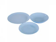Serwisy obiadowe - Luminarc DIWALI LIGHT BLUE KOMPLET OBIADOWY 18 EL DLA 6 OS WYPRODUKOWANE WE FRANCJI SZKŁO HARTOWANE 00443 - miniaturka - grafika 1