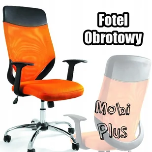 Fotel biurowy, krzesło biurowe Unique Fotel Mobi Plus - Fotele i krzesła biurowe - miniaturka - grafika 8