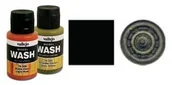 Kolejki i akcesoria - Vallejo Farba akrylowa Wash - Black nr 76518 / 35ml Vallejo 76518 - miniaturka - grafika 1