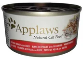 Mokra karma dla kotów - Applaws Cat Tin Chicken with Duck 12x(6x70g) mokra karma dla kota Kurczak i kaczka - miniaturka - grafika 1