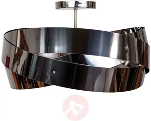 LIS Poland Lampa sufitowa Tornado chromowo-niklowa 50cm - Lampy sufitowe - miniaturka - grafika 2