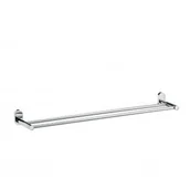 Akcesoria łazienkowe - Kela Lucido - szyna na ręczniki, podwójna, 75,5 cm, KE-22685 - miniaturka - grafika 1