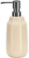 Mydelniczki i dozowniki mydła - Kleine Wolke Dozownik do mydła Dotty Sandbeige 4004478323636 - miniaturka - grafika 1