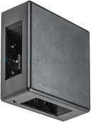 Lampy ogrodowe - Rabalux Lippa kinkiet zewnętrzny czarny 7317 - miniaturka - grafika 1