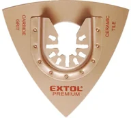 Akcesoria do elektronarzędzi - EXTOL PREMIUM Tarnik trójkątny do narzędzia wielofunkcyjnego 78mm 8803860 - miniaturka - grafika 1