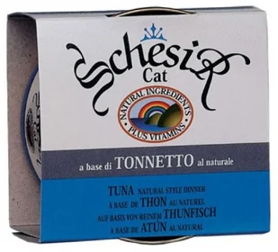 Schesir Tuńczyk w sosie własnym 85g 01064060 - Mokra karma dla kotów - miniaturka - grafika 3