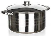 Garnki - Banquet Garnek ze stali nierdzewnej LIVING 6,6 l - miniaturka - grafika 1