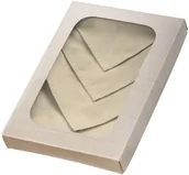 Obrusy i serwetki - Dekoria komplet 6 szt serwetek 42x42 damasco perłowy krem 42x42 S-000-024 - miniaturka - grafika 1