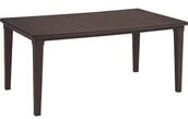 Stoły ogrodowe - ALLIBERT Stół Futura Brązowy - miniaturka - grafika 1