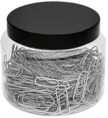 Spinacze i klipsy do papieru - WEDO Wedo 90115040054 metalowe spinacze biurowe 26 mm, 400 sztuk w praktycznej puszce, ocynkowane na połysk 90115040054 - miniaturka - grafika 1