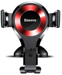Baseus uchwyt samochodowy Osculum grawitacyjny czarno-czerwony SUYL-XP09 - Uchwyty samochodowe do telefonów - miniaturka - grafika 7
