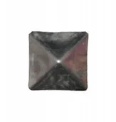 Akcesoria do ogrodzeń - Daszek Metalowy Na Słupek Ogrodzeniowy 70*70MM - miniaturka - grafika 1