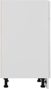 vidaXL Szafka kuchenna, wysoki połysk, biała, 30x46x81,5 cm, płyta - Szafki kuchenne - miniaturka - grafika 8