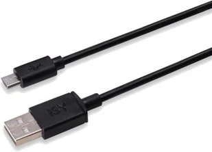 Kabel Isy IWC-1200 USB-micro Usb 2m - Kable USB - miniaturka - grafika 2
