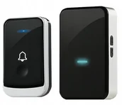 Dzwonki i gongi - Dzwonek Bezprzewodowy Wodoodporny 300M IP44 105dB - miniaturka - grafika 1