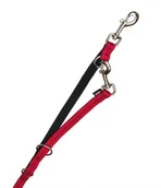 Smycze dla psów - Nobby Smycz regulowana Soft Grip czerwona 10mm/200cm PNOB040 - miniaturka - grafika 1