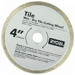 RYOBI Tarcza diamentowa TSBA1 102MM - Tarcze do pił - miniaturka - grafika 3