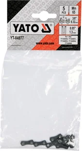 Yato ZESTAW OGNIW ŁĄCZĄCYCH DO ŁAŃCUCHA 3/8" 0,05" 5SZT Yato YT-84977 ZYSKAJ RABAT 30 ZŁ YT-84977 - Łańcuchy i liny stalowe - miniaturka - grafika 3