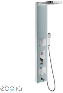 Actima Actima Glas Panel prysznicowy stal nierdzewna/szkło ARAC.GR8401 - Panele prysznicowe - miniaturka - grafika 4