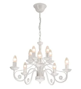 Lamkur Żyrandol na łańcuchu DONATO 10xE14/40W/230V - Lampy sufitowe - miniaturka - grafika 2