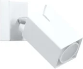 Lampy ścienne - SOL Kinkiet LAMPA ścienna SOL SL095 metalowa OPRAWA regulowany reflektorek biały - miniaturka - grafika 1