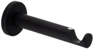 Inspire Wspornik do karnisza 25 mm pojedynczy czarny mat 130 mm - Karnisze - miniaturka - grafika 2