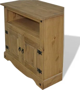 vidaXL Szafka w meksykańskim stylu Corona, sosnowa, 80x43x78cm - Szafki do salonu - miniaturka - grafika 2