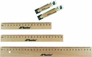 Leniar Linijka drewniana 30 cm, - Linijki, ekierki - miniaturka - grafika 2