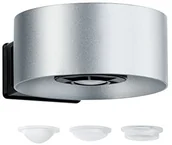 Lampy ścienne - Paulmann 796.79 Outdoor House Cone IP44 neutralny biały 2 X 6 W wylot światła obustronnie 30 90 ° kąt 79679 numery domów lampa zewnętrzna lampa do drzwi domu lampa 796.79 - miniaturka - grafika 1