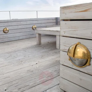 Faro Lorefar Antyczny mosiądz lampa zewnętrzna Timon - Lampy ogrodowe - miniaturka - grafika 3