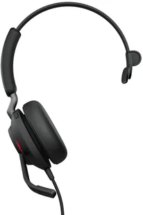 Jabra Evolve2 40 USB-A MS Mono Czarny - Słuchawki Jabra Evolve2 40 USB-A MS Mono Czarny - Słuchawki - miniaturka - grafika 1