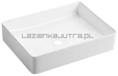 Umywalki - Omnires PASADENA 47x36 cm bez otworu PASADENA470BP - miniaturka - grafika 1