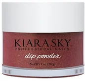 Manicure tytanowy - KIARA SKY KIARA SKY DIP POWDER - D457 FROSTED POMEGRANATE D457 - miniaturka - grafika 1