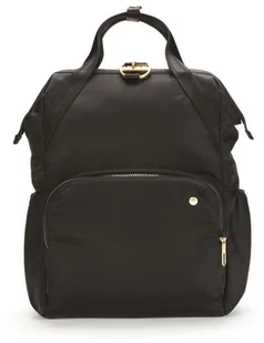 Pacsafe Citysafe CX, plecak dzienny, torba z uchwytami, plecak z zabezpieczeniem przed kradzieżą, czarny/czarny - Plecaki - miniaturka - grafika 12