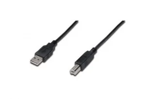 Assmann Kabel USB2,0 A m / B m dł.5 m AK-300105-050-S - Kable USB - miniaturka - grafika 4