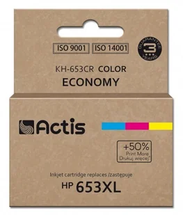 Actis Tusz KH-653CR (zamiennik HP 653XL 3YM74AE; Premium; 18ml; 300 stron; kolorowy) KH-653CR - Tusze zamienniki - miniaturka - grafika 3