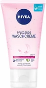 Kremy oczyszczające - NIVEA NIVEA Pielęgnujący krem do mycia z olejkiem migdałowym (150 ml), dokładne oczyszczanie skóry suchej i wrażliwej, wyjątkowo łagodny i dokładny krem do czyszczenia 81111-01000-21 - miniaturka - grafika 1