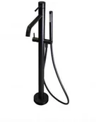 Baterie wannowe i prysznicowe - Paffoni LIGHT czarny mat LIG032NO - miniaturka - grafika 1