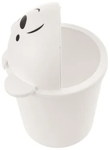 Kosz na śmieci MINI MIŚ 1,5L - biały - Kosze na śmieci - miniaturka - grafika 4